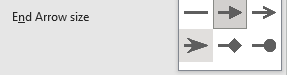 Microsoft Word Arrow Shape