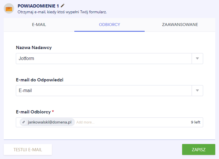 Konfiguracja Powiadomień E-mail Image-2