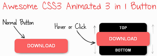 Web Design Takeaway: 40 CSS Buttons, Tutorials and Code Snippets Image-32