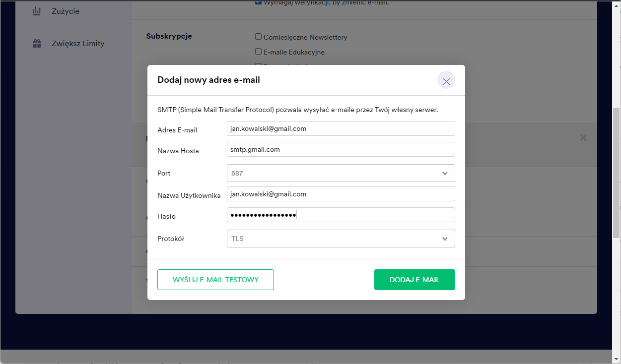 Jak Wykorzystać Konto G-mail jako E-mail Nadawczy SMTP Image-5
