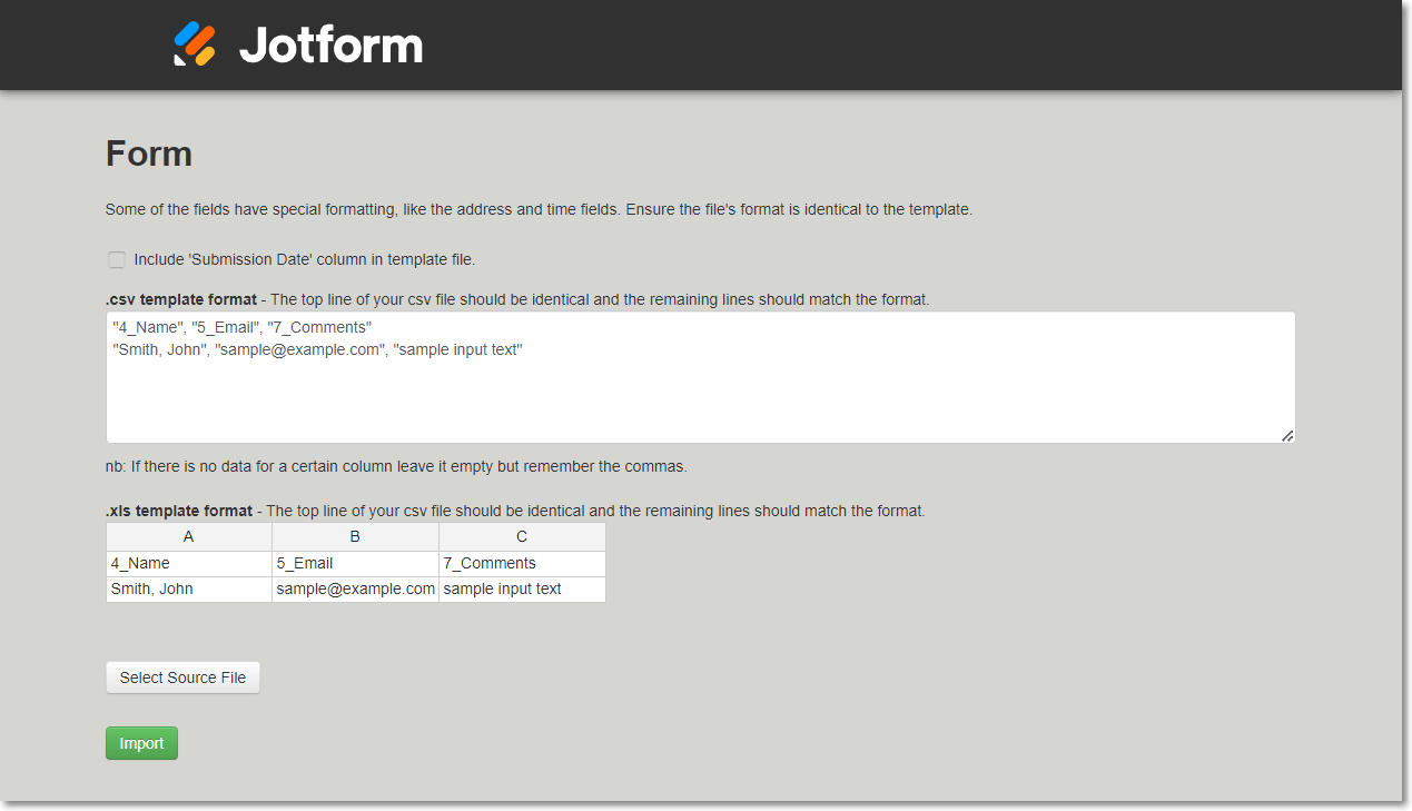 Import App: Come Importare Facilmente i tuoi Dati Excel o CSV su Jotform Image-4