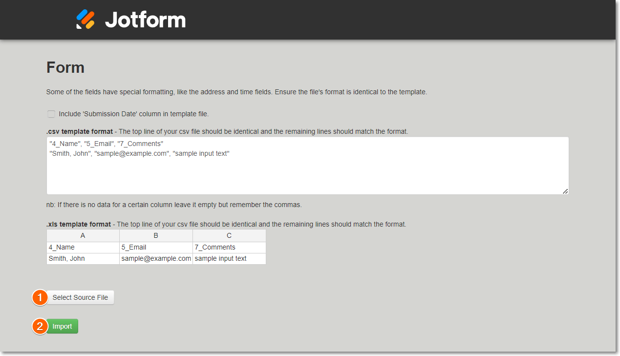 Import App: Come Importare Facilmente i tuoi Dati Excel o CSV su Jotform Image-5