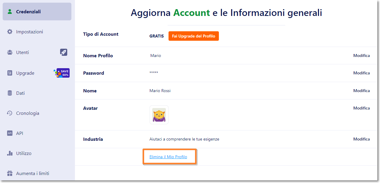 Come Eliminare il mio Account Jotform? Image-1