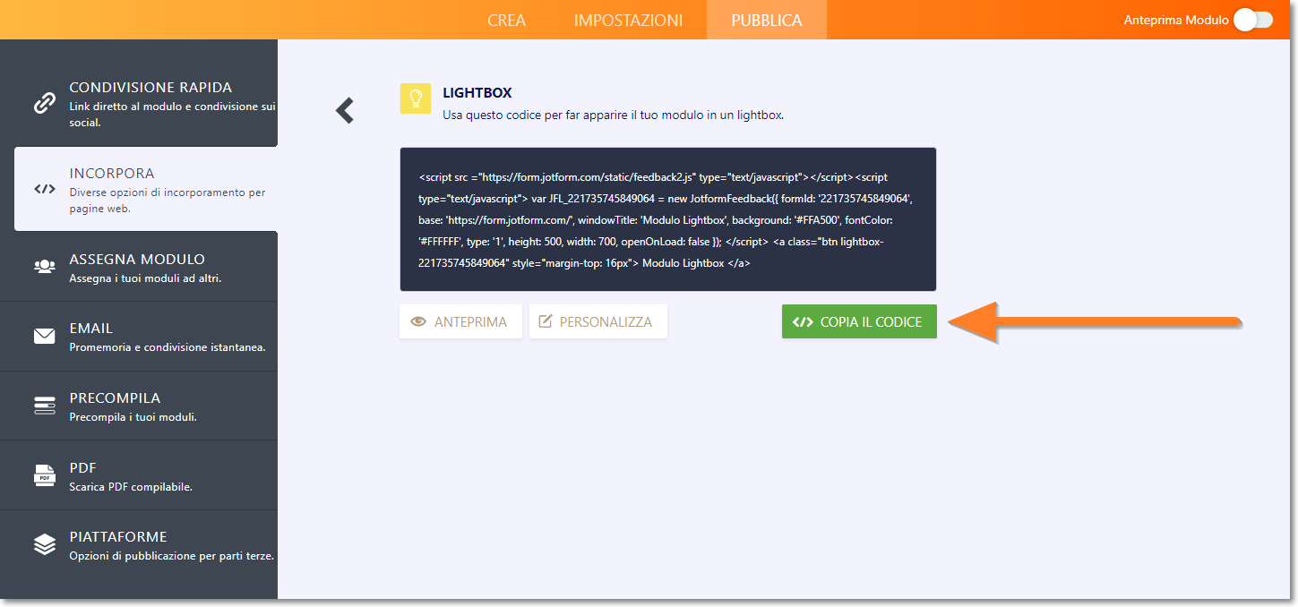 Come Creare un Modulo Lightbox Image-3