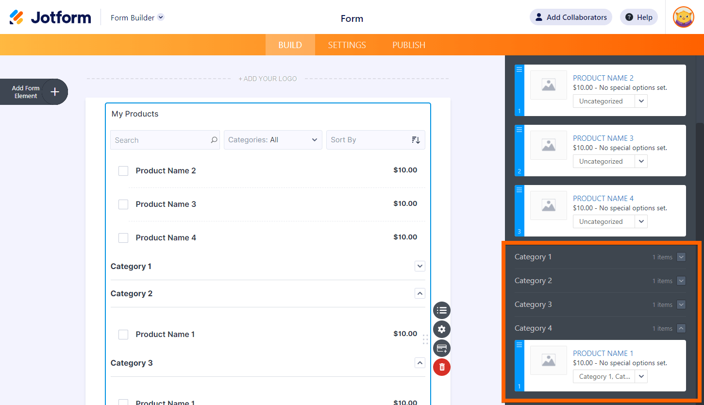jotform-payment-collapse-category-main-screen