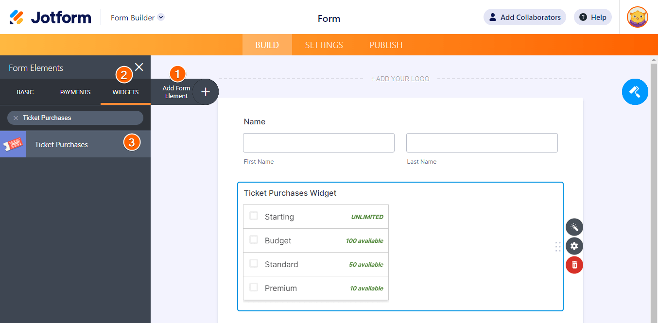 jotform-ticket-purchases-widget