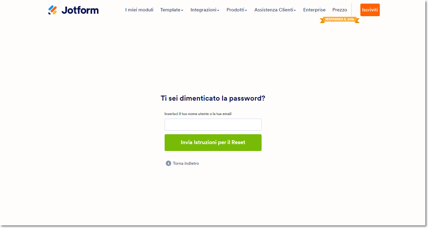 Come Resettare la Password del tuo Account Jotform Image-2