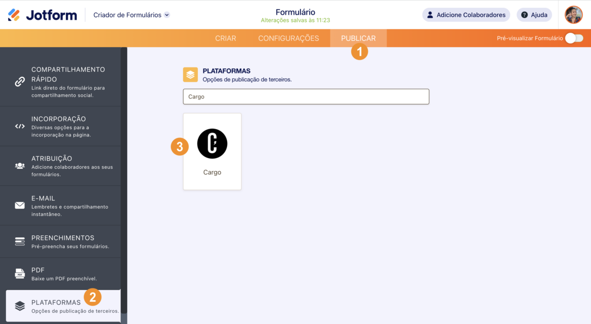 criador-de-formularios-plataforma-cargo