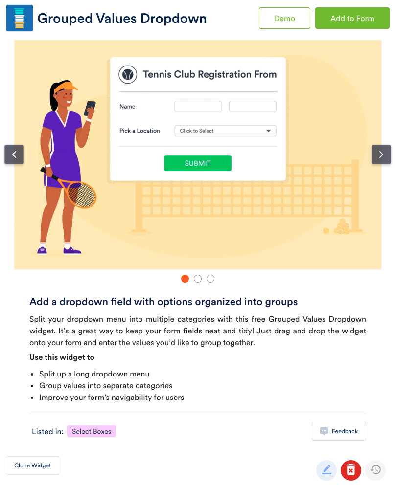 Introducing 5 new widgets Image-18