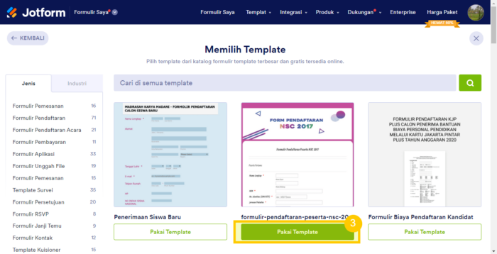 Cara Menggunakan Templat Formulir Image-3