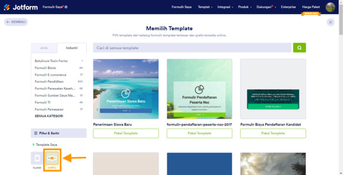 Cara Menggunakan Templat Formulir Image-6