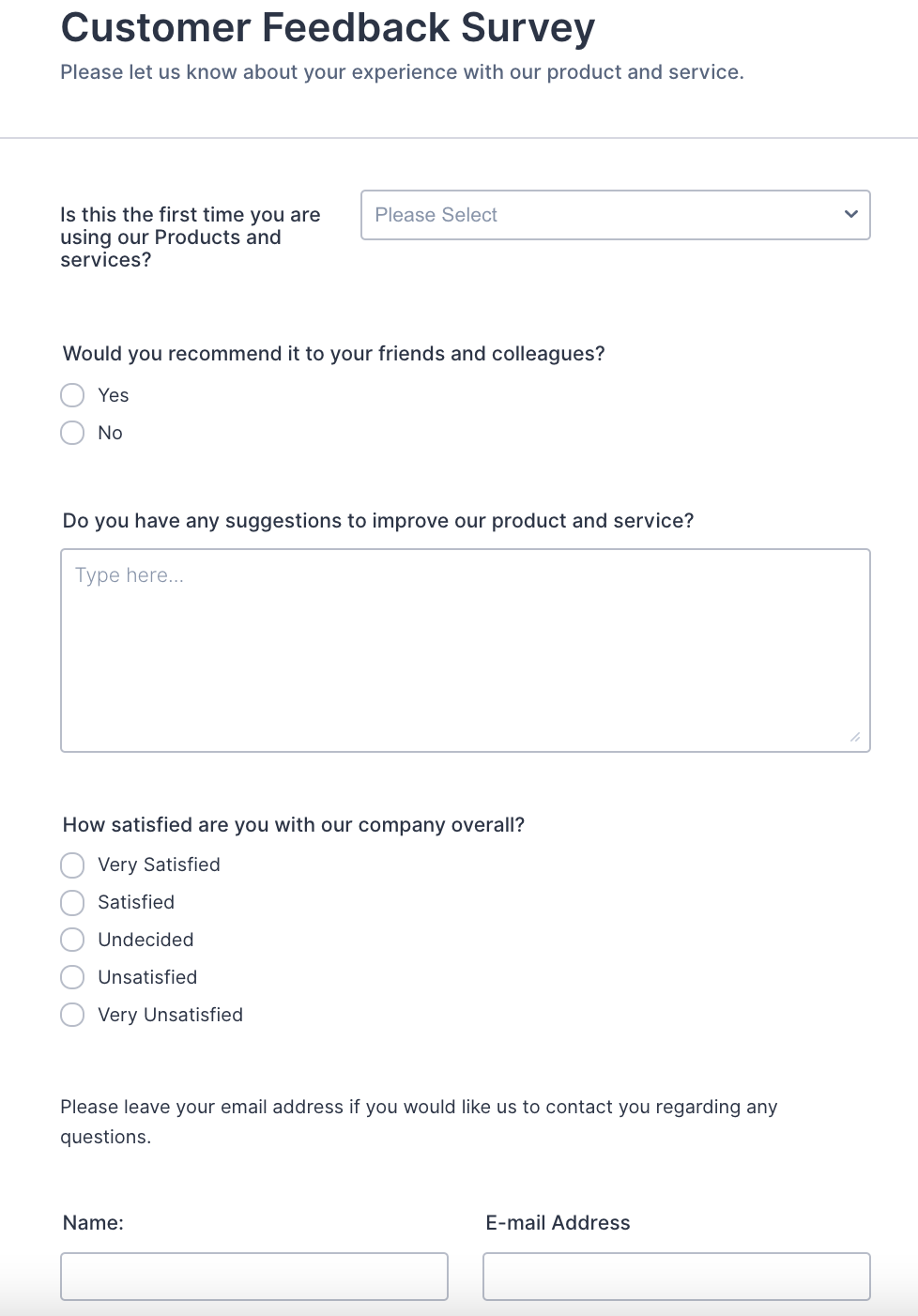 Les meilleurs modèles d'enquête pour Google Forms Image-6