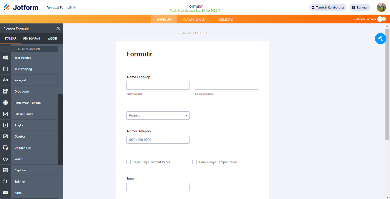 Ikhtisar Singkat Elemen Formulir Image-2