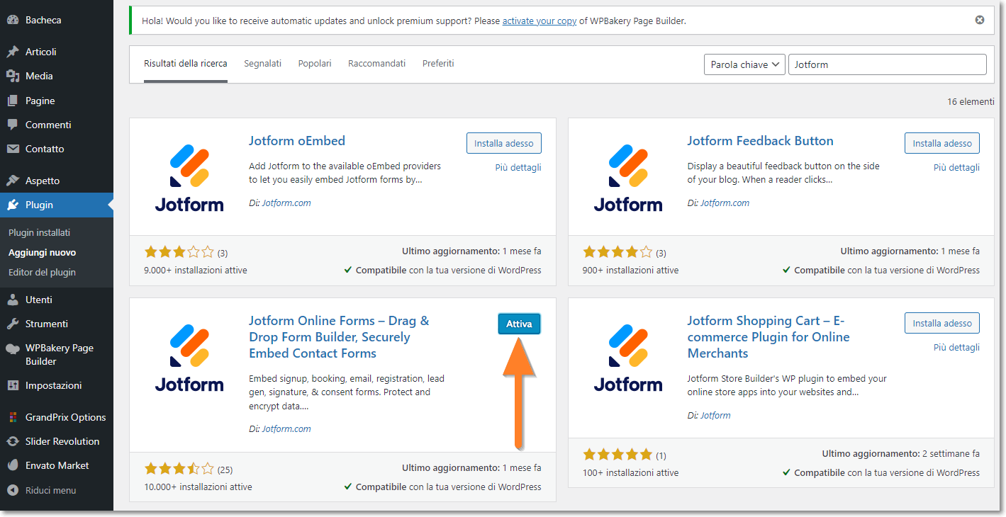 Come Incorporare i Tuoi Moduli in WordPress Image-2