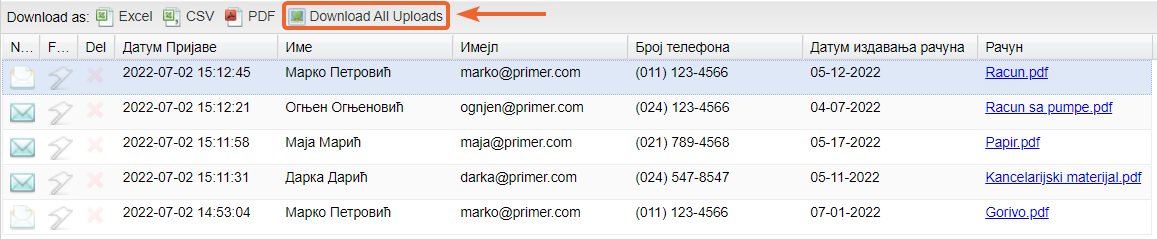 Како преузети фајлове из пријава Image-10