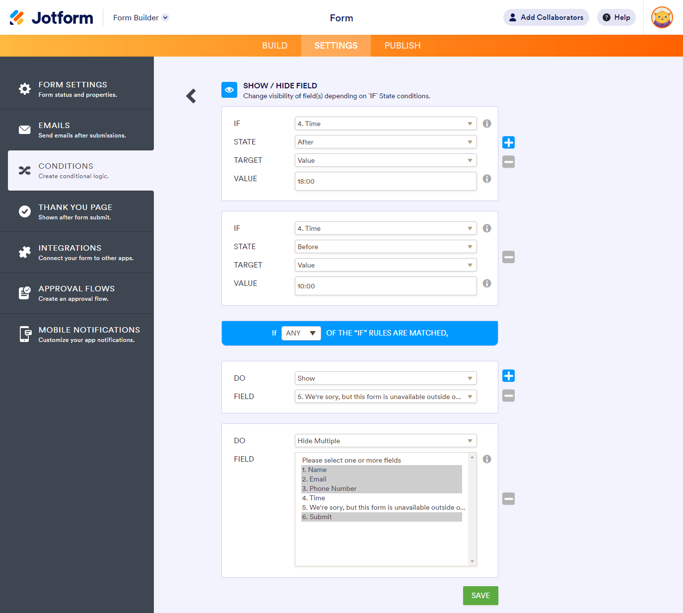 jotform-show-hide-fields-based-on-time
