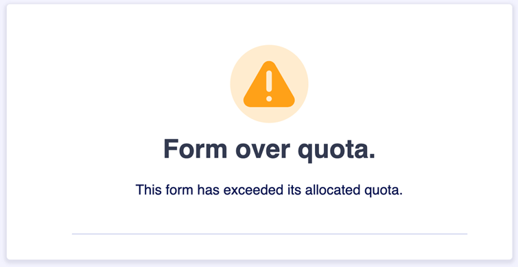 form-over-quota