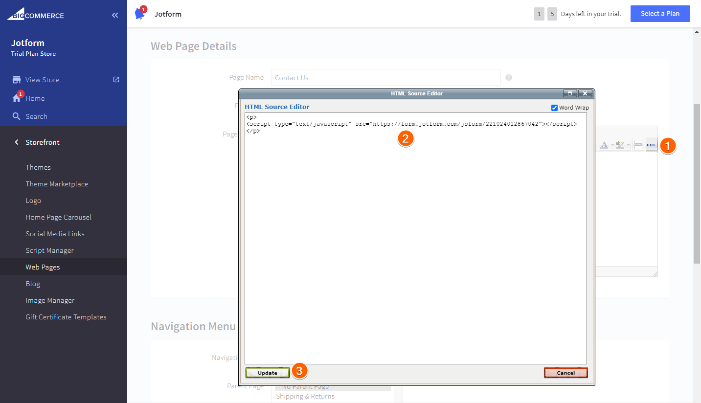 Menambahkan Formulir di BigCommerce Image-4