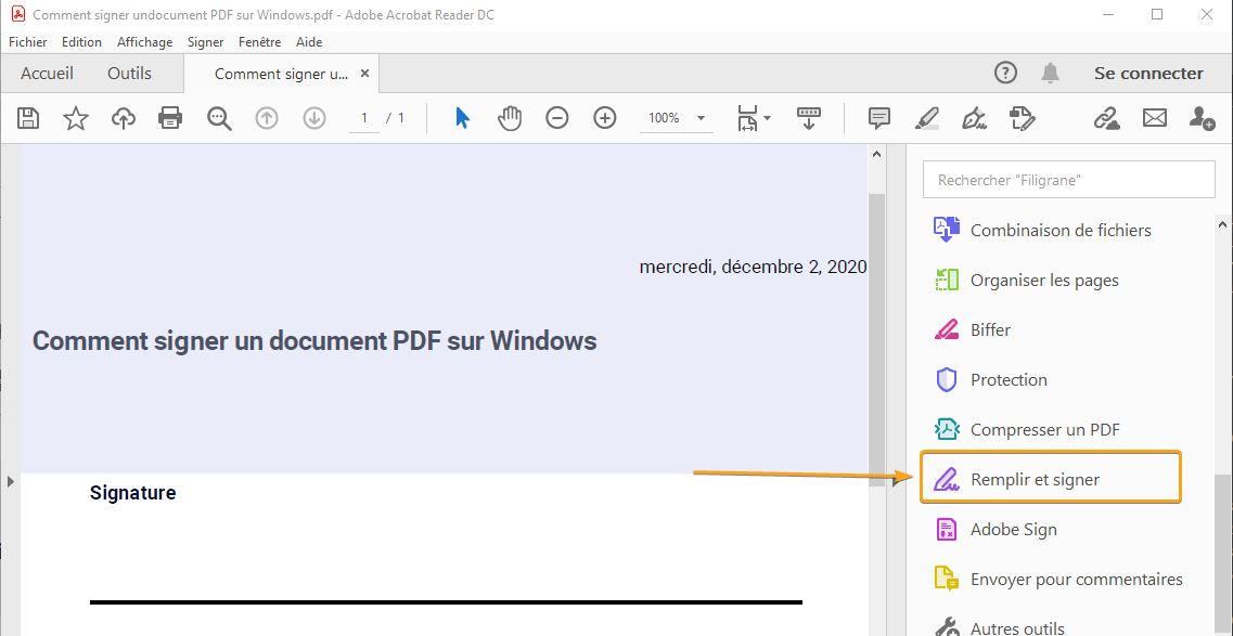 Comment ajouter une signature à un PDF Image-2