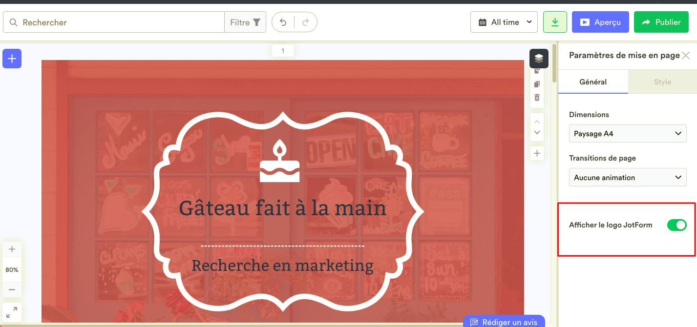 Ajoutez le logo de votre entreprise pour personnaliser votre rapport Image-4