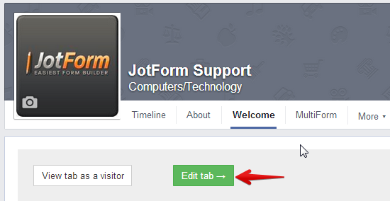 Menambah Formulir ke Facebook (Aplikasi iFrame Khusus) Image-4