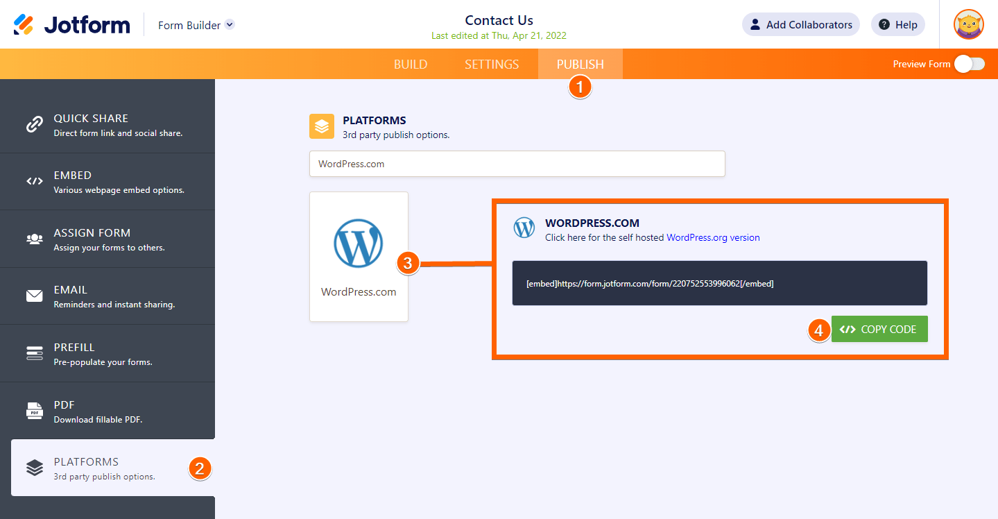 Panduan untuk Menyematkan Formulir bagi Pengguna WordPress Image-12