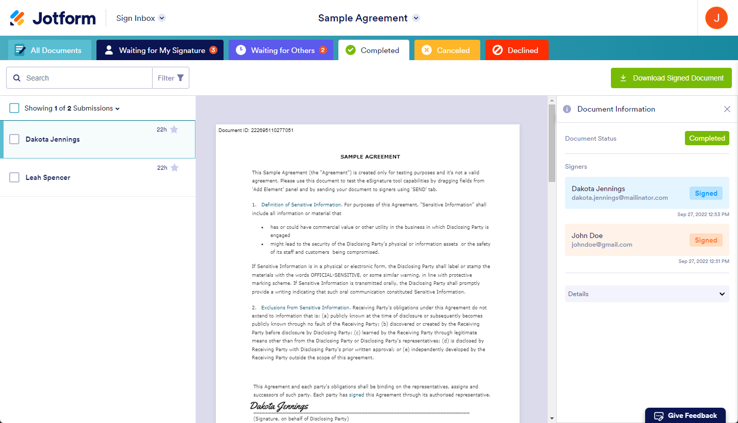 jotform-sign-inbox-completed-tab