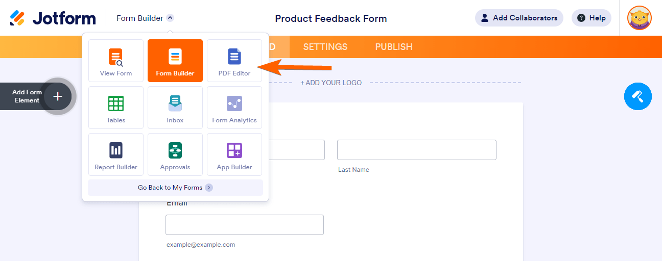 form-builder-quick-menu-pdf-editor