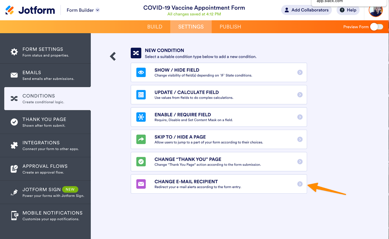 Schedule follow-up appointments and reminders with Jotform Image-18