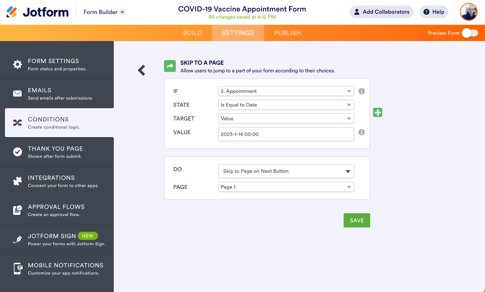 Schedule follow-up appointments and reminders with Jotform Image-15