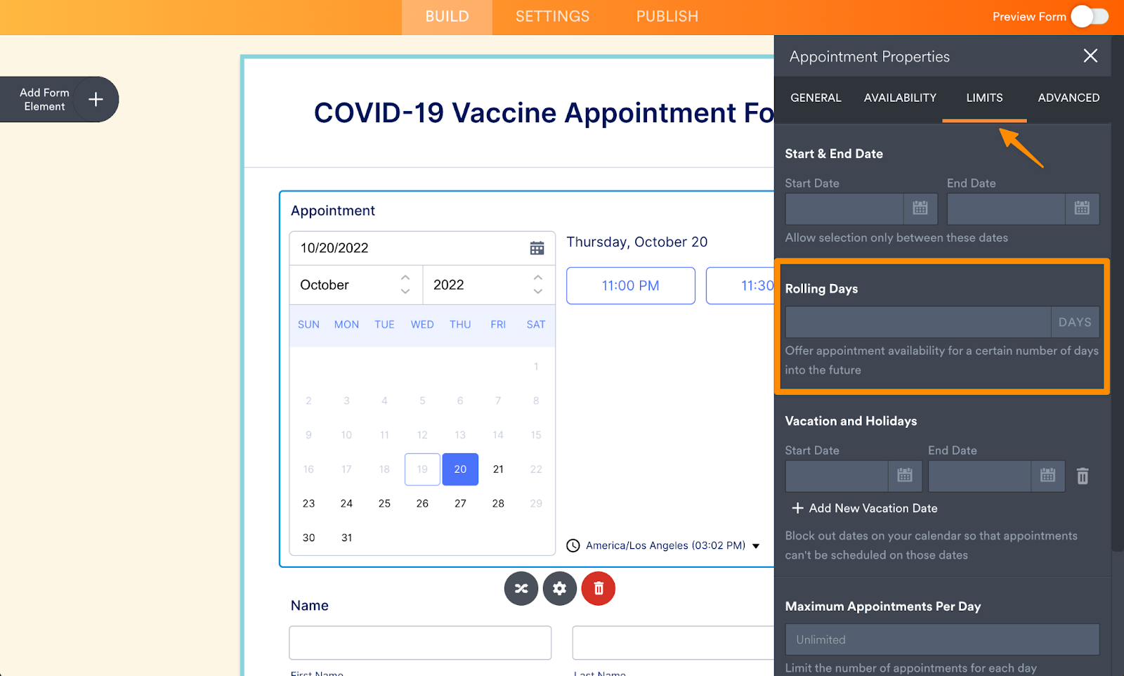 Schedule follow-up appointments and reminders with Jotform Image-10