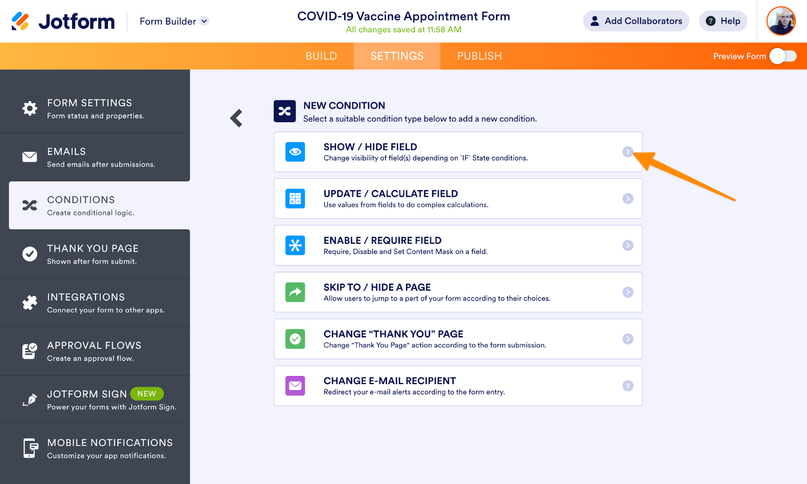 Schedule follow-up appointments and reminders with Jotform Image-5
