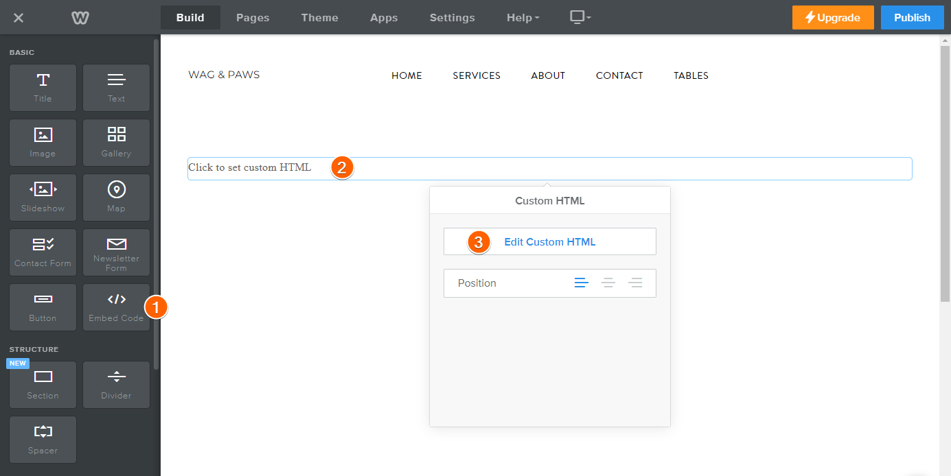Menambahkan Formulir ke Weebly Image-2