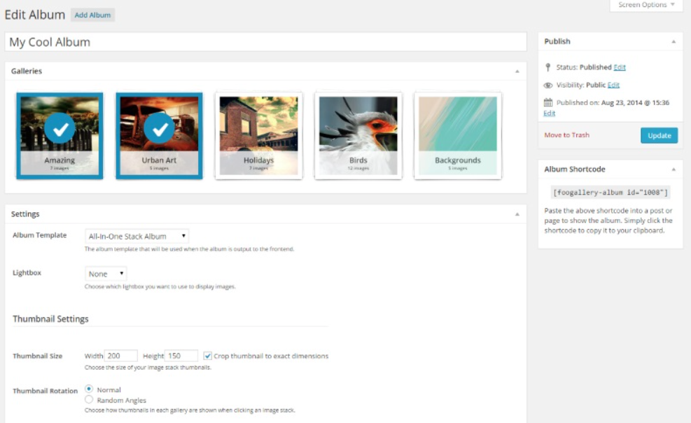 Image of FooGallery plug-in