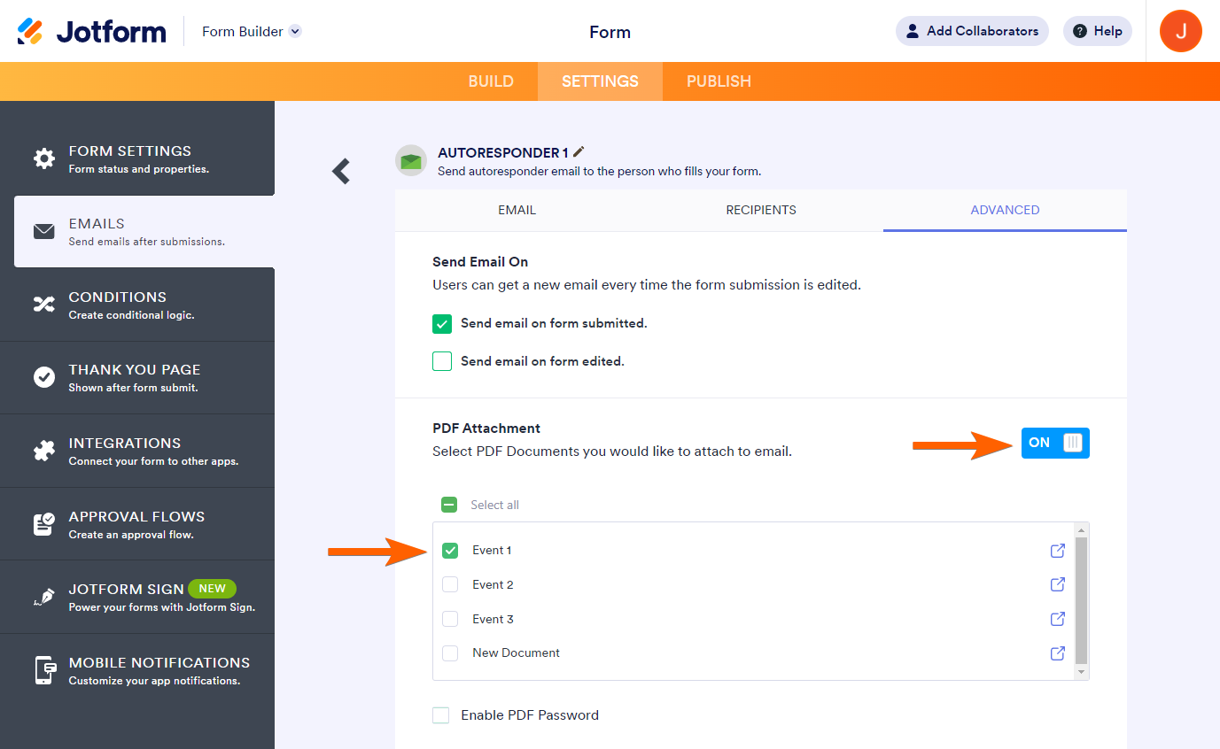 jotform-autoresponder-email-enable-pdf-attachment