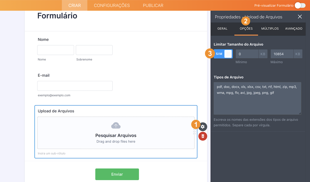 Alterando o Limite de Tamanho para Upload de Arquivos Image-1