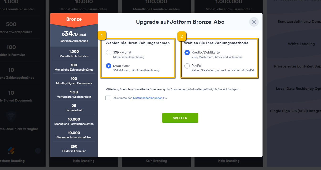 Wie mache ich ein Upgrade meines Accounts? Image-4