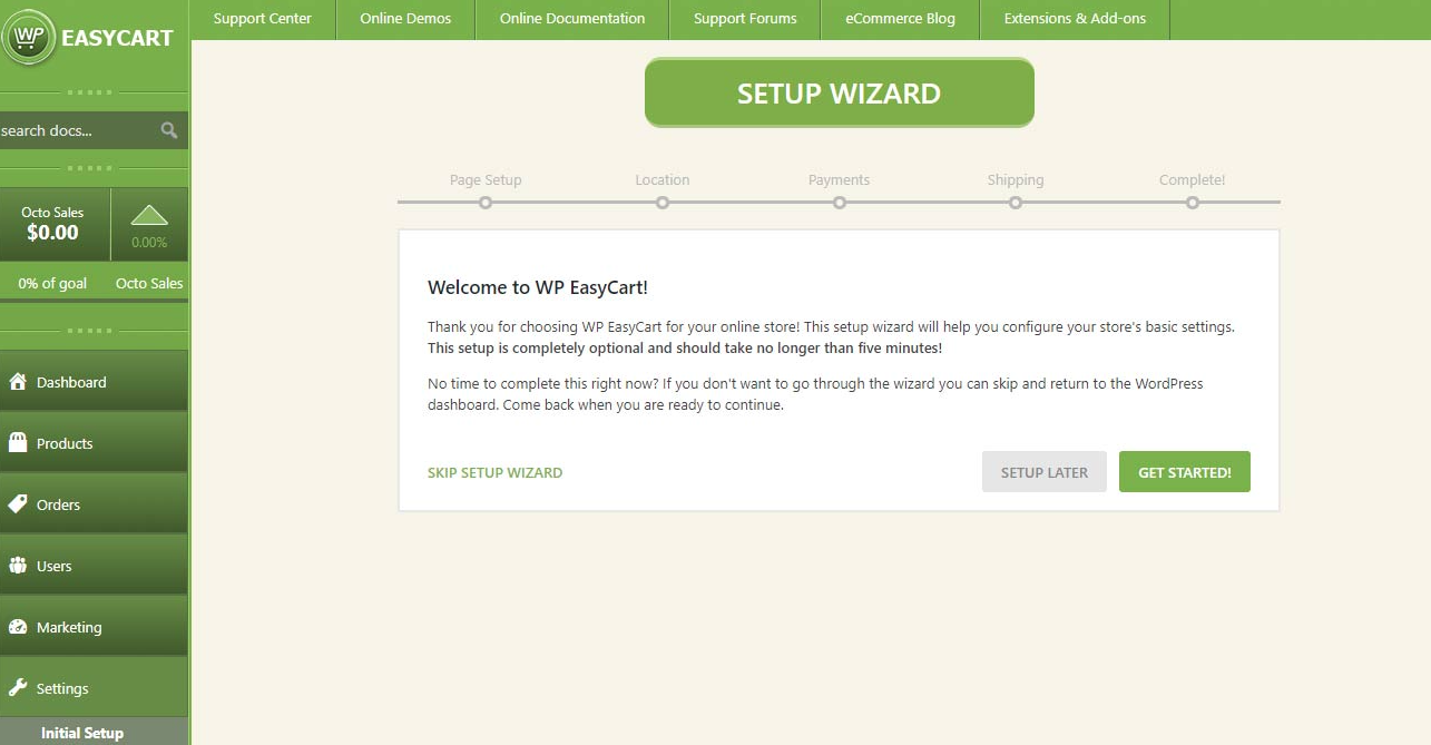Image of WP EasyCart Plug-in