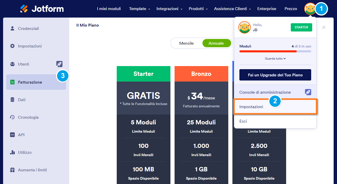 Come Fare un Upgrade del Mio Profilo Image-2