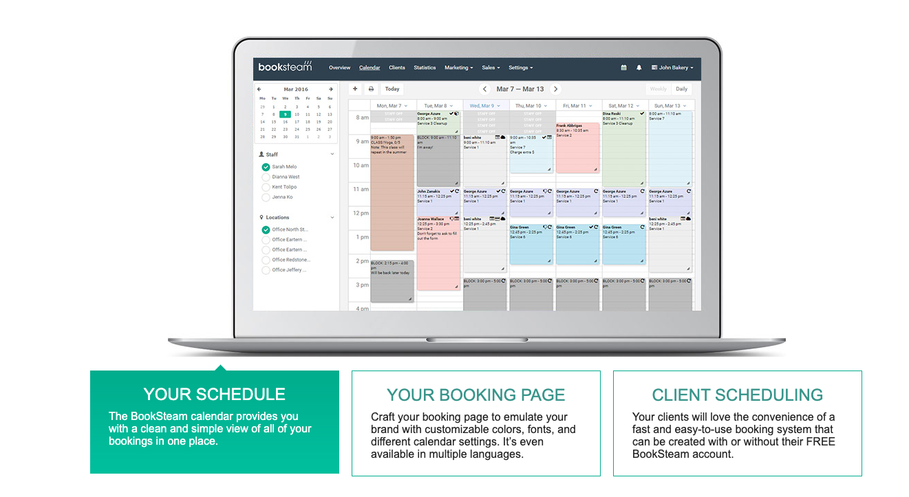 Image of BookSteam Platform