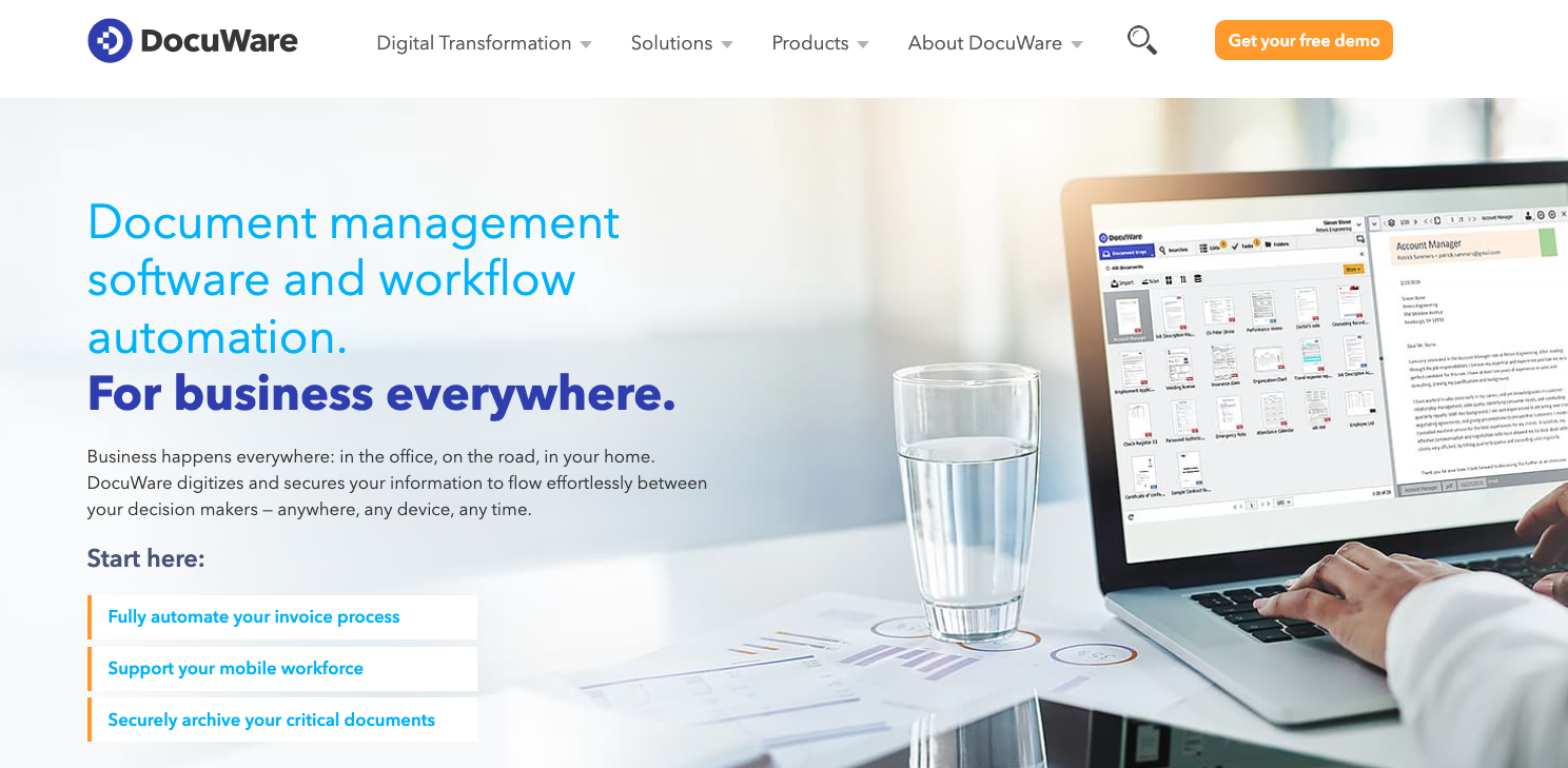 Image of DocuWare Tool