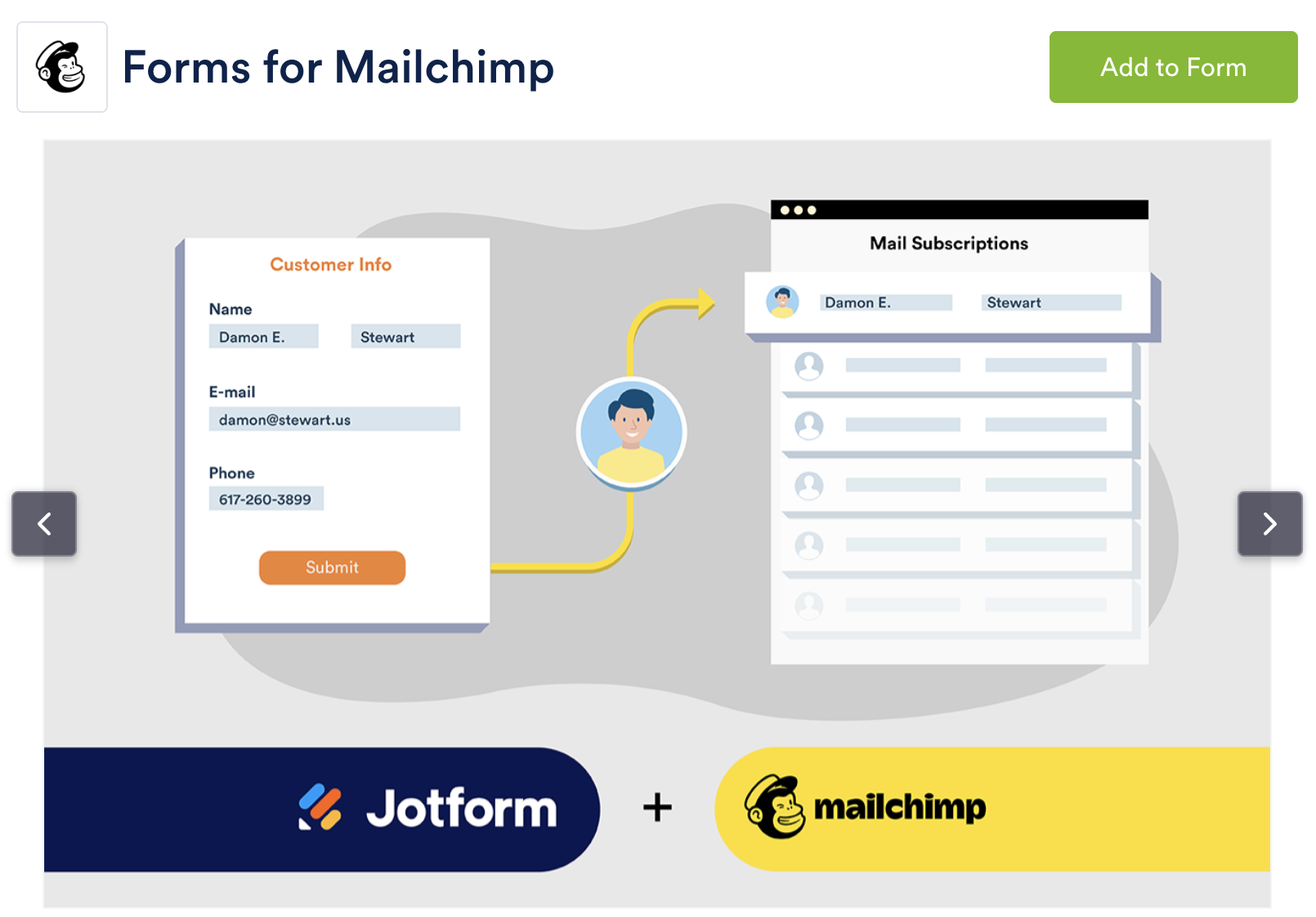 Image of Forms for Mailchimp