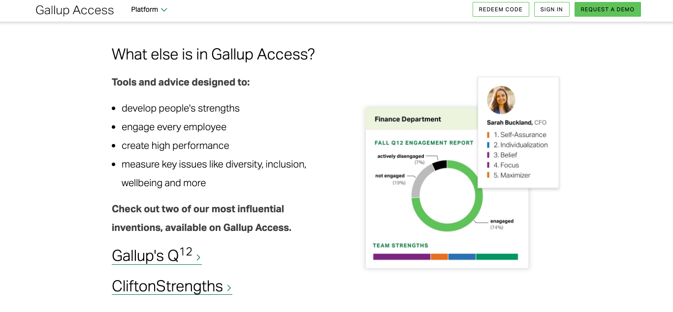 Image of Gallup Access