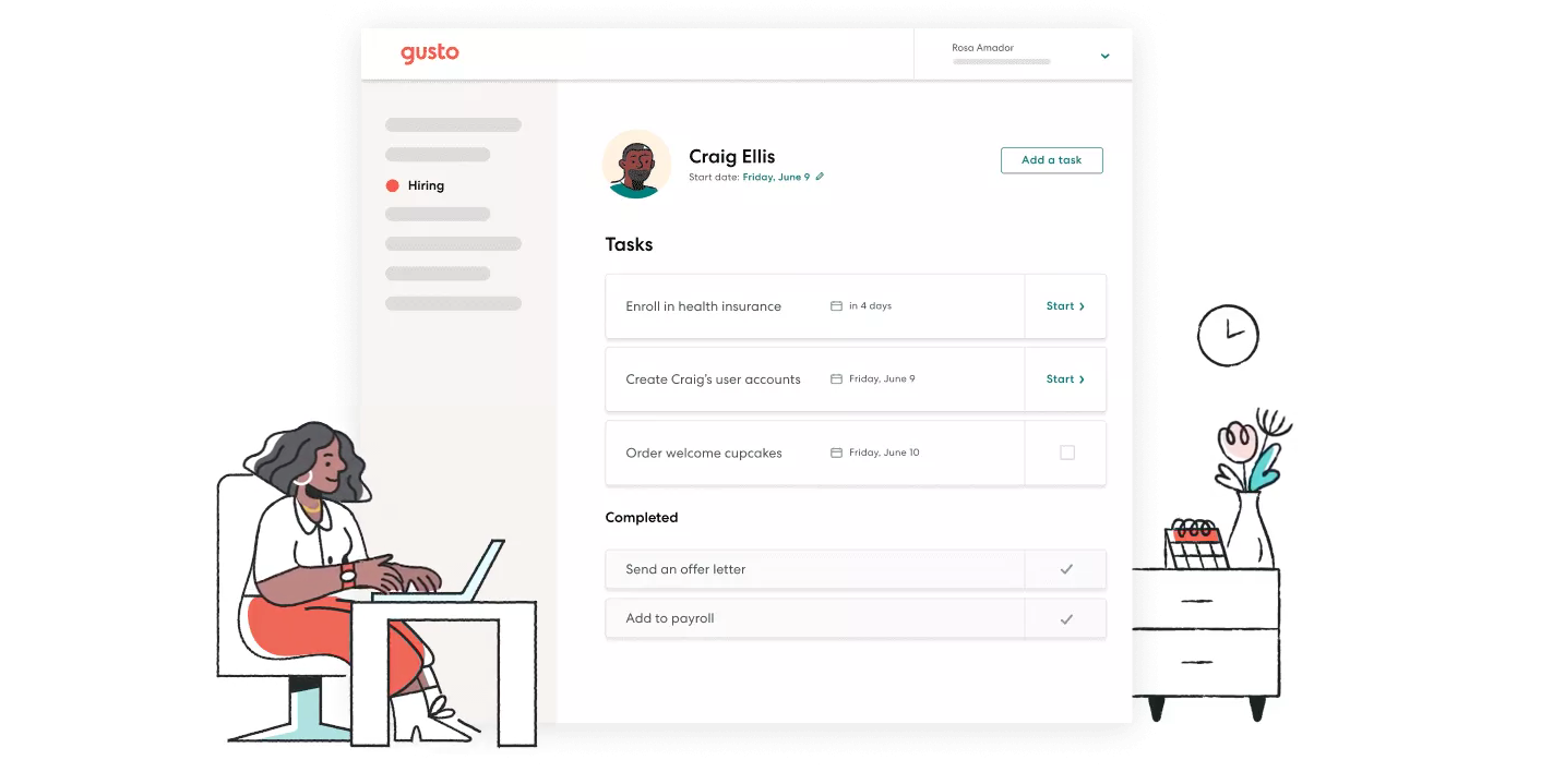 Image of Gusto Platform