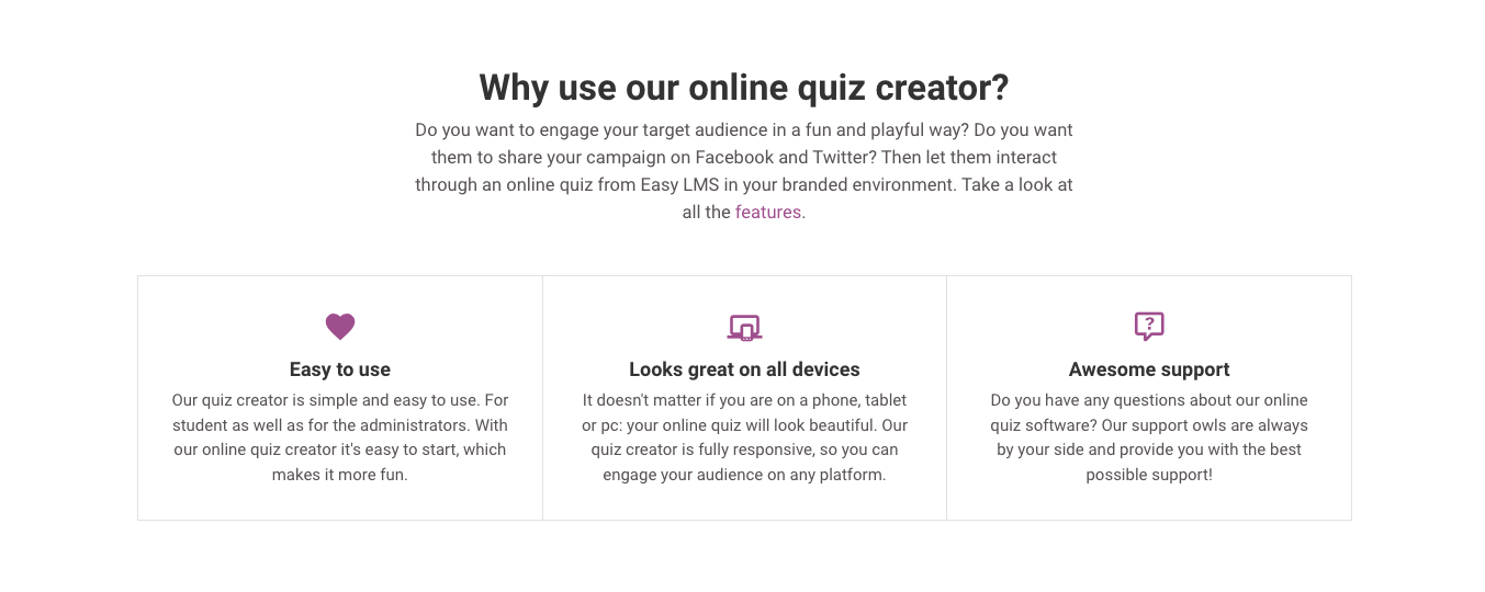 Image of Online Quiz Creator Tool