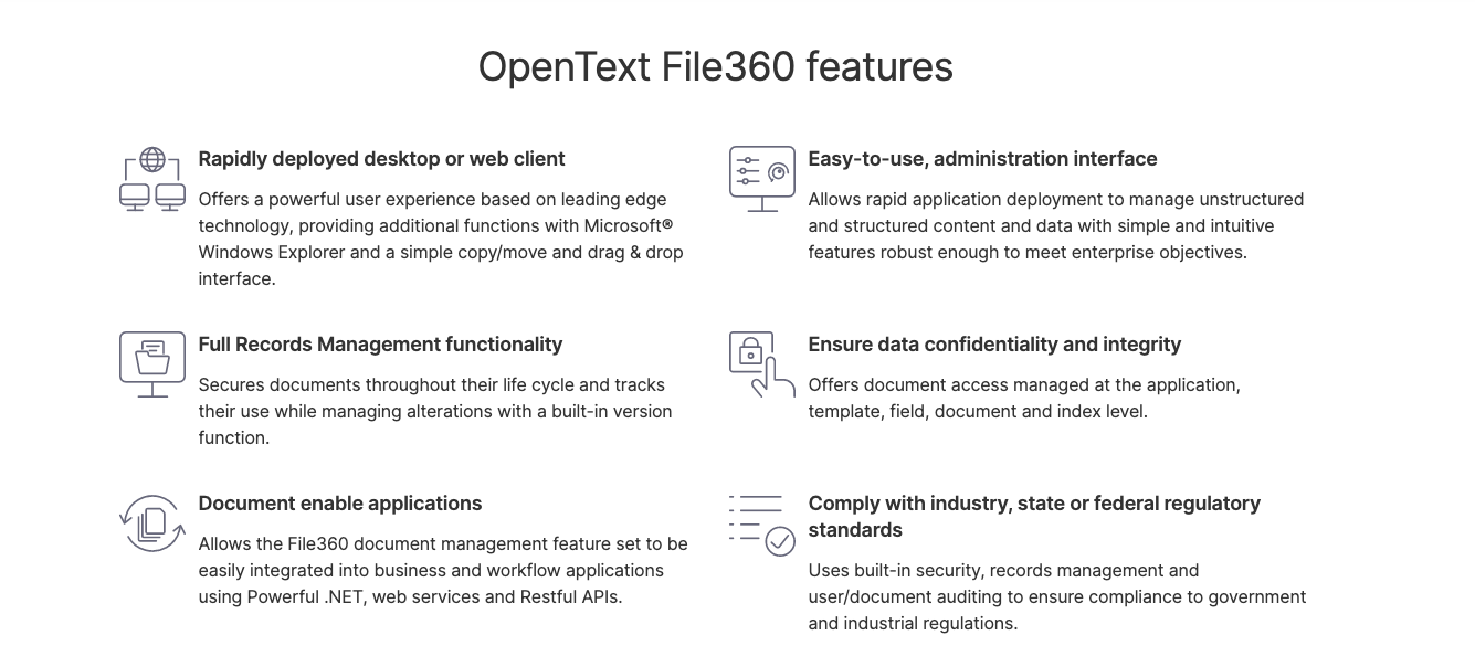 Image of OpenText Platform
