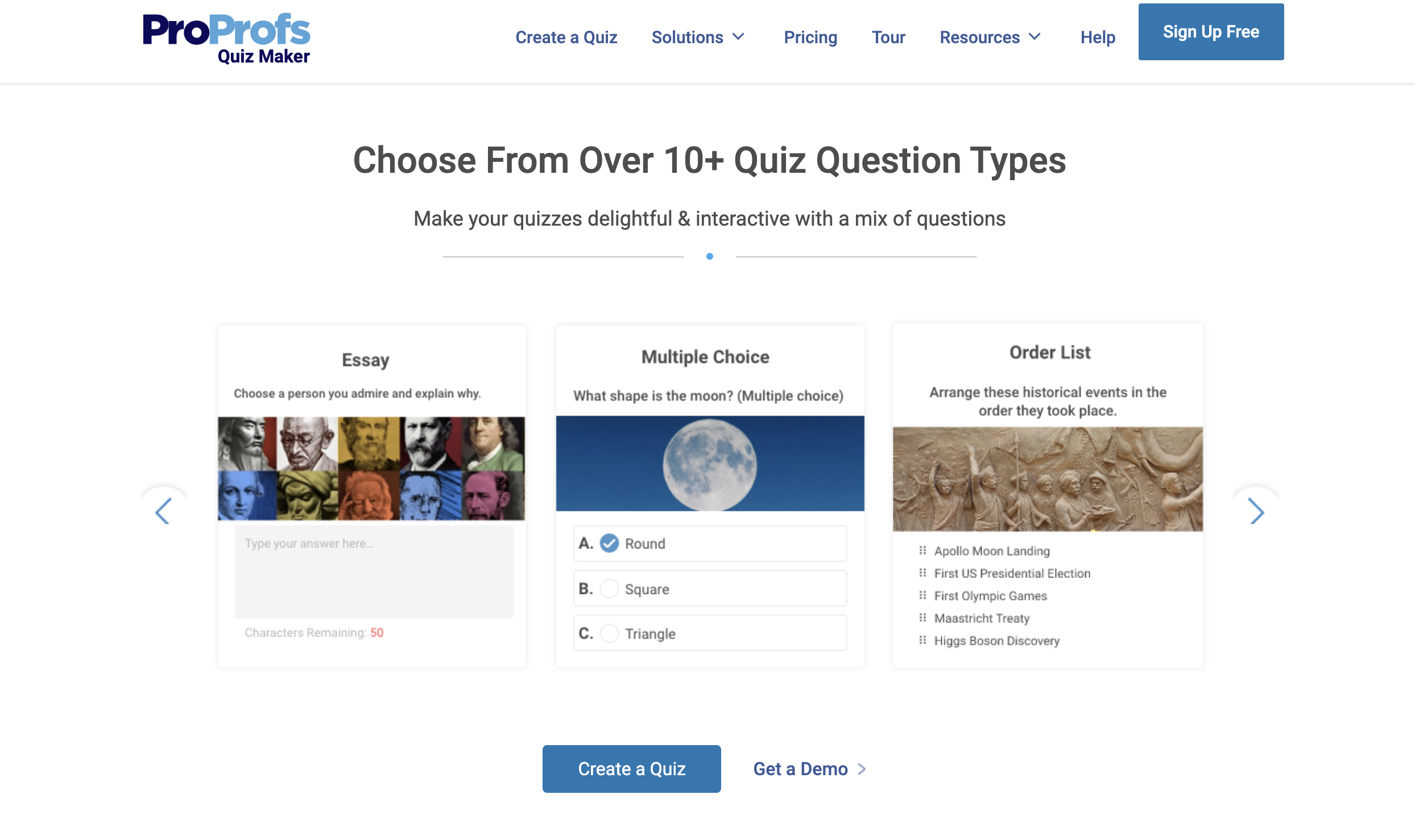 Image of ProProfs Quiz Maker
