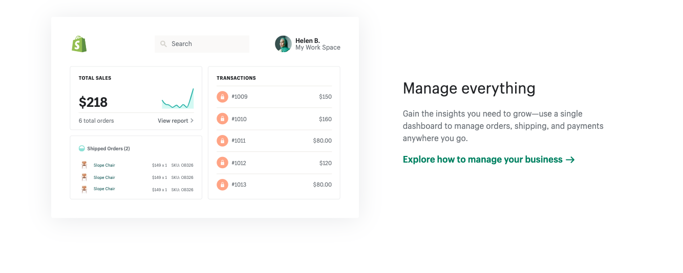 Image of Shopify Platform