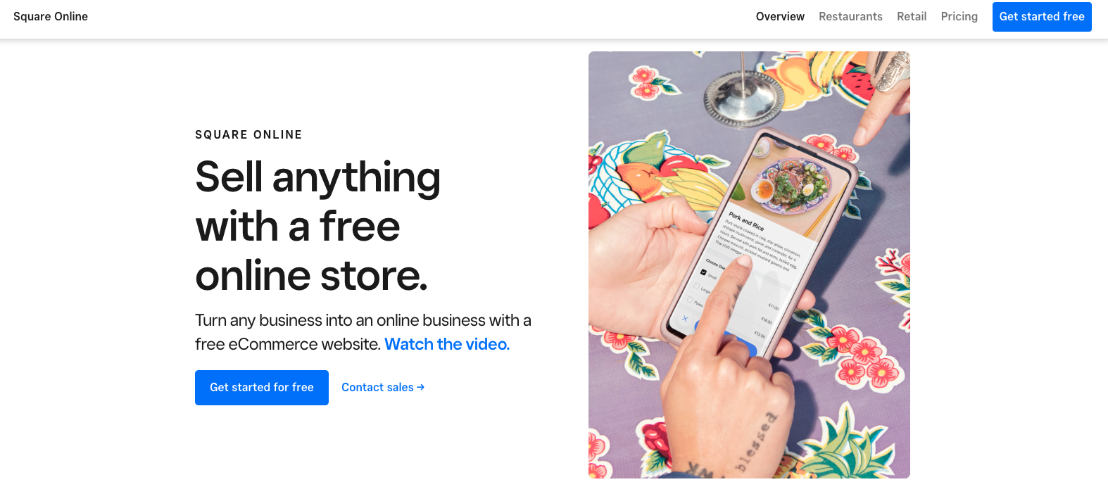 Image of Square Online