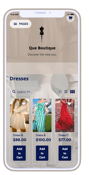 Boutique App Template